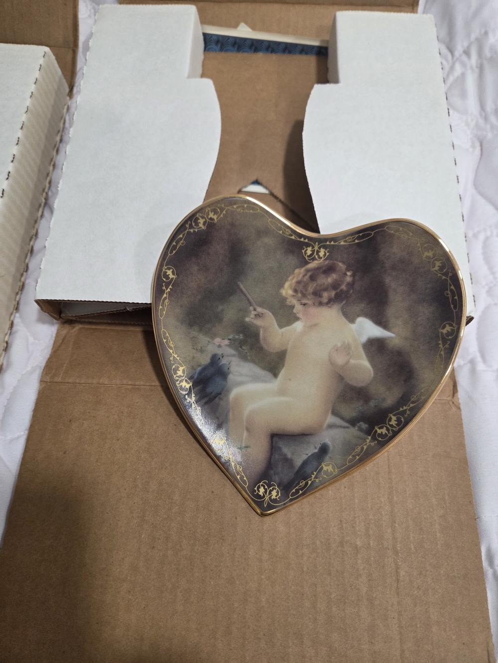 Love's Heavenly Messengers Collectors Plates